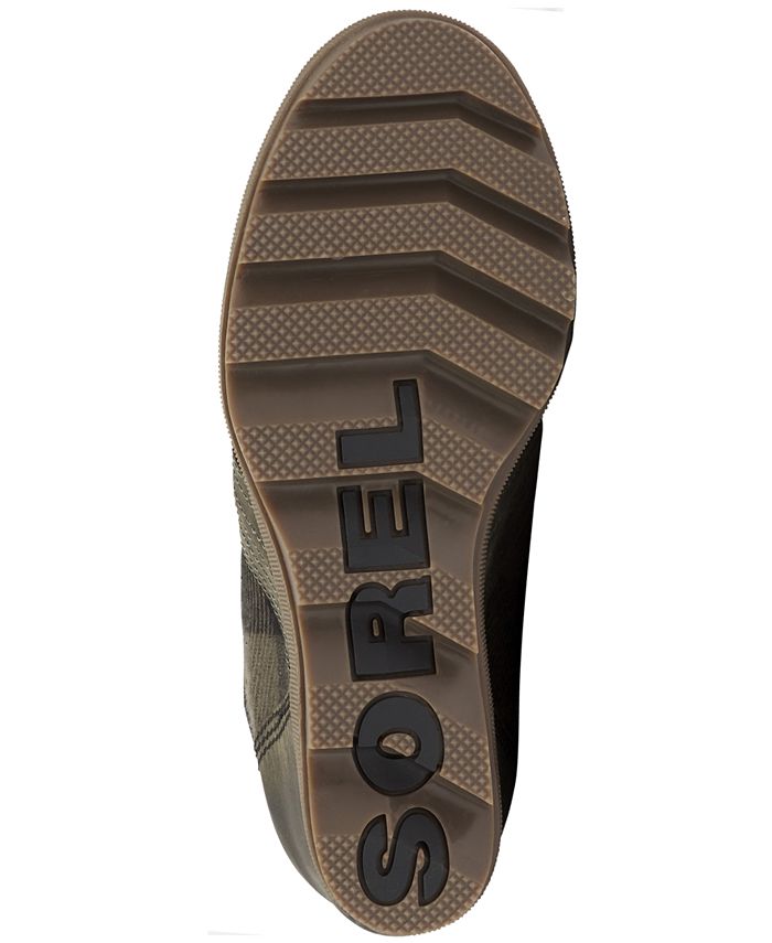 sorel women's lexie wedge lug sole booties