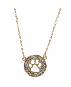 image of Pet Friends Jewelry Pave Paw Pendant