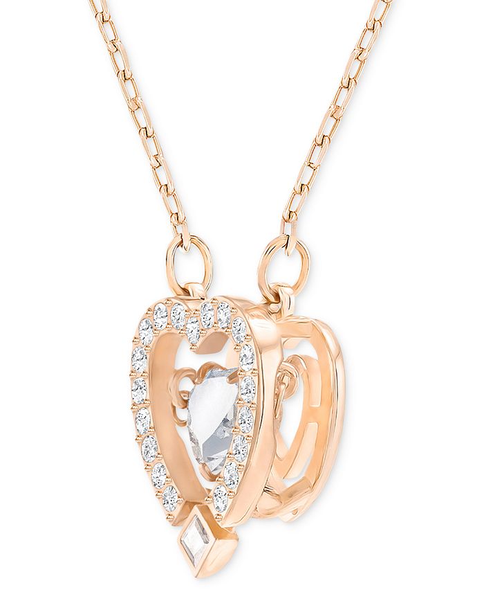 Swarovski dancing crystal necklace clearance