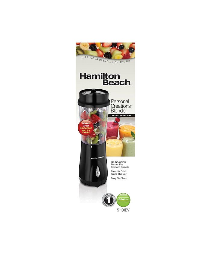 Hamilton Beach Personal Creations™ Blender with Travel Lid Macy's