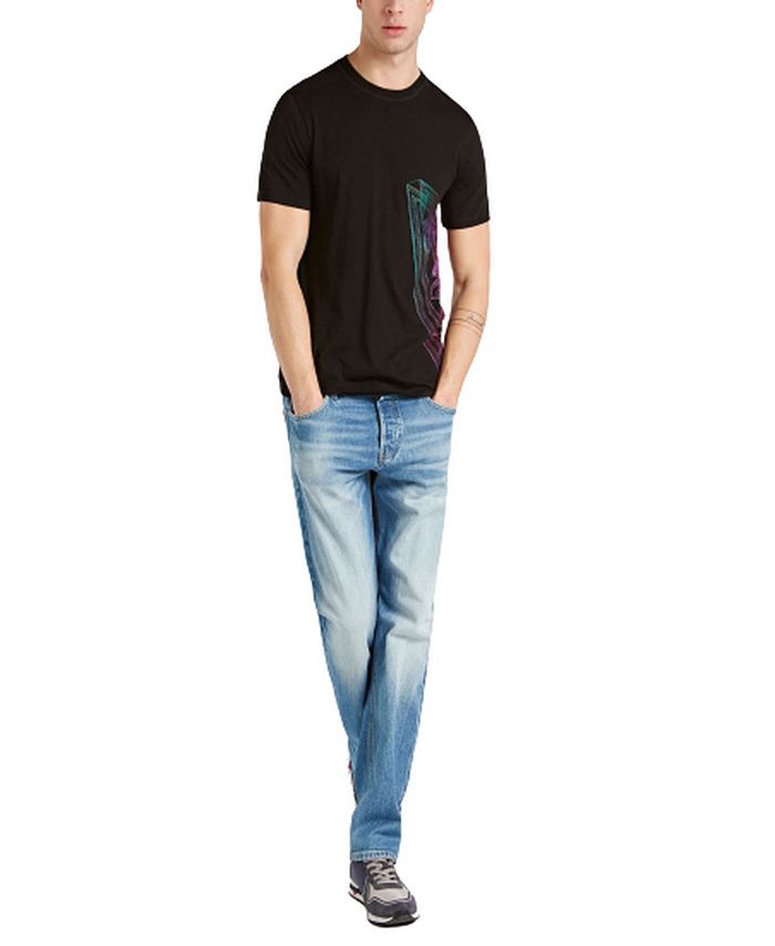 GUESS Men's Logo Graphic Tee - Macy's
