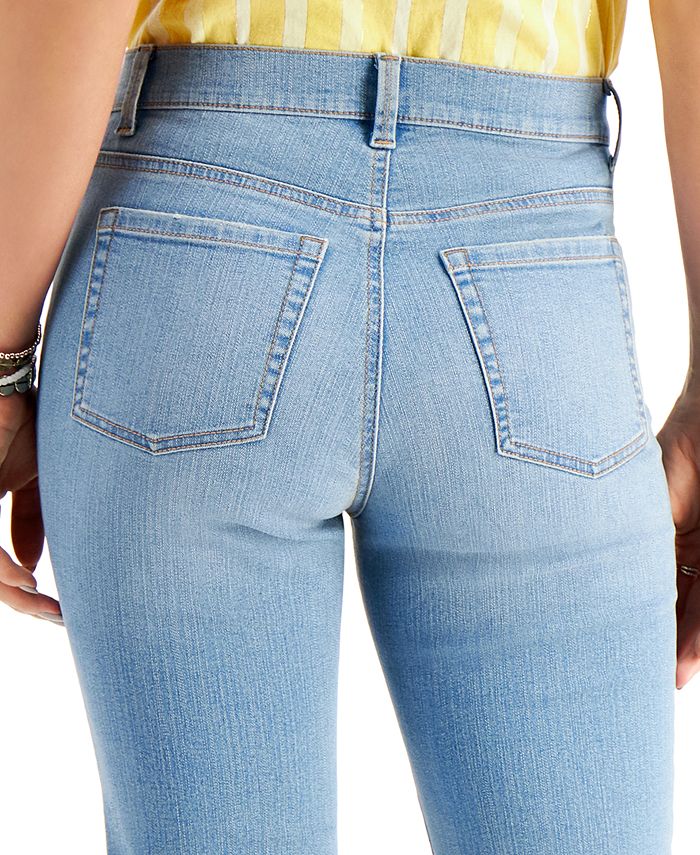 petite high rise jeans