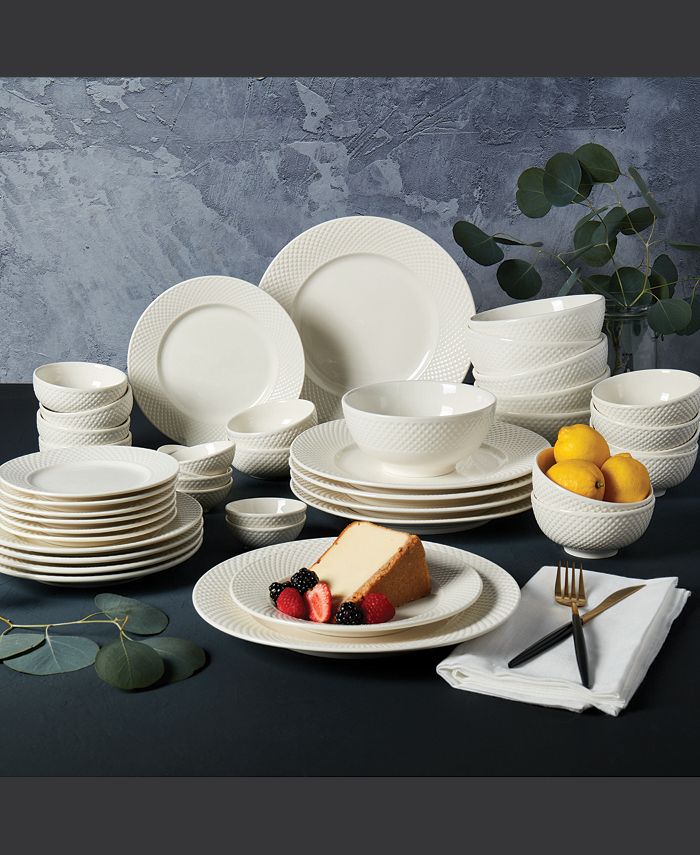 Tabletops Unlimited Inspiration by Denmark Amelia 42PC. Dinnerware Set