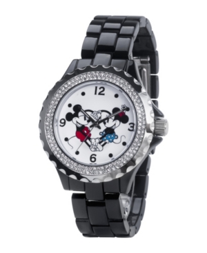 Disney Mickey and Minnie Women's Enamel Alloy Watch 41mm