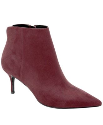 macys burgundy boots