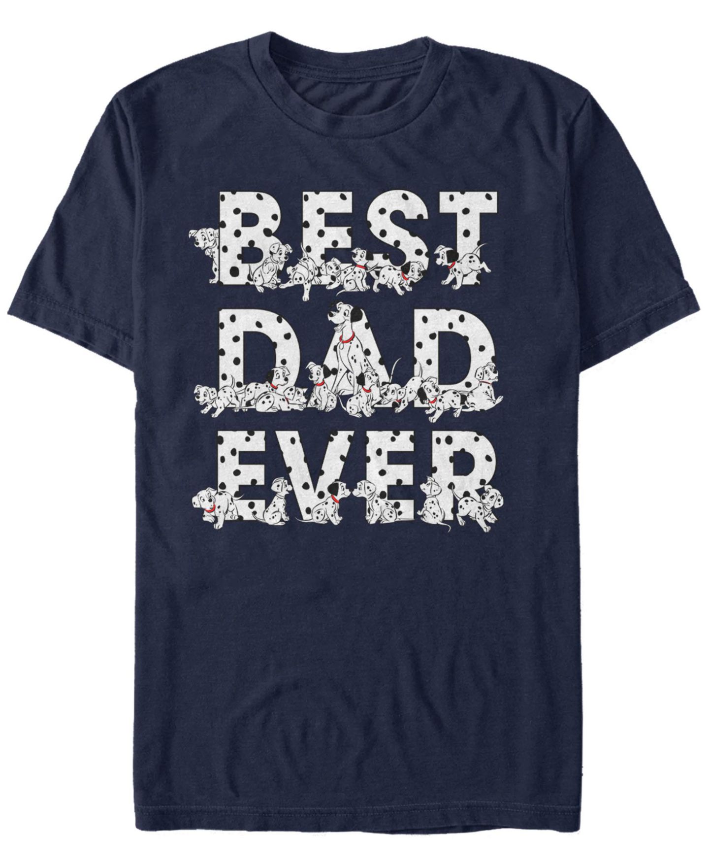 Мужская футболка Fifth Sun Pongo Best Dad Ever Short Sleeve, цвет: Тёмно-синий — фото 1