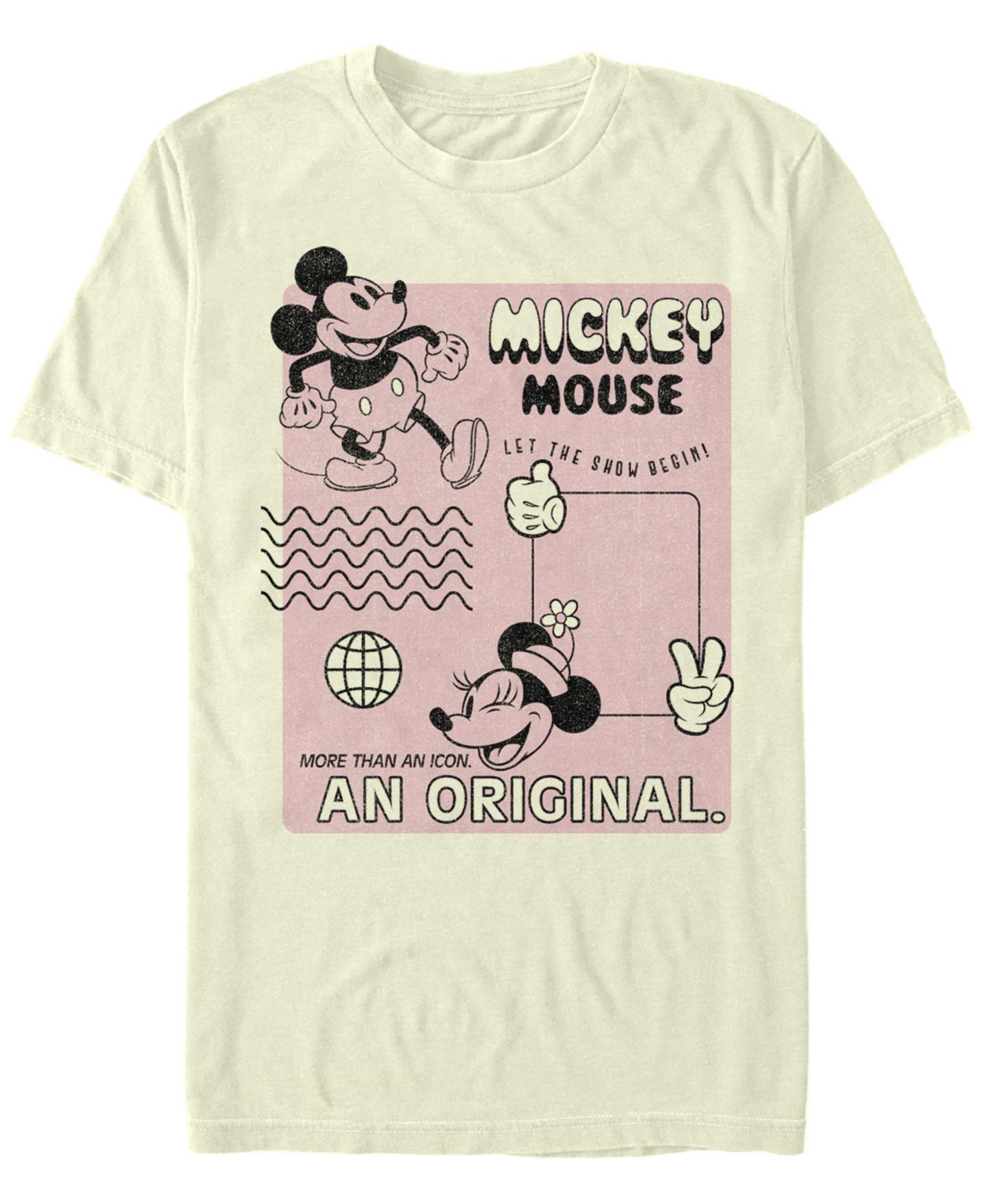 Мужская футболка Fifth Sun Original Mickey Short Sleeve, цвет: Белый — фото 2