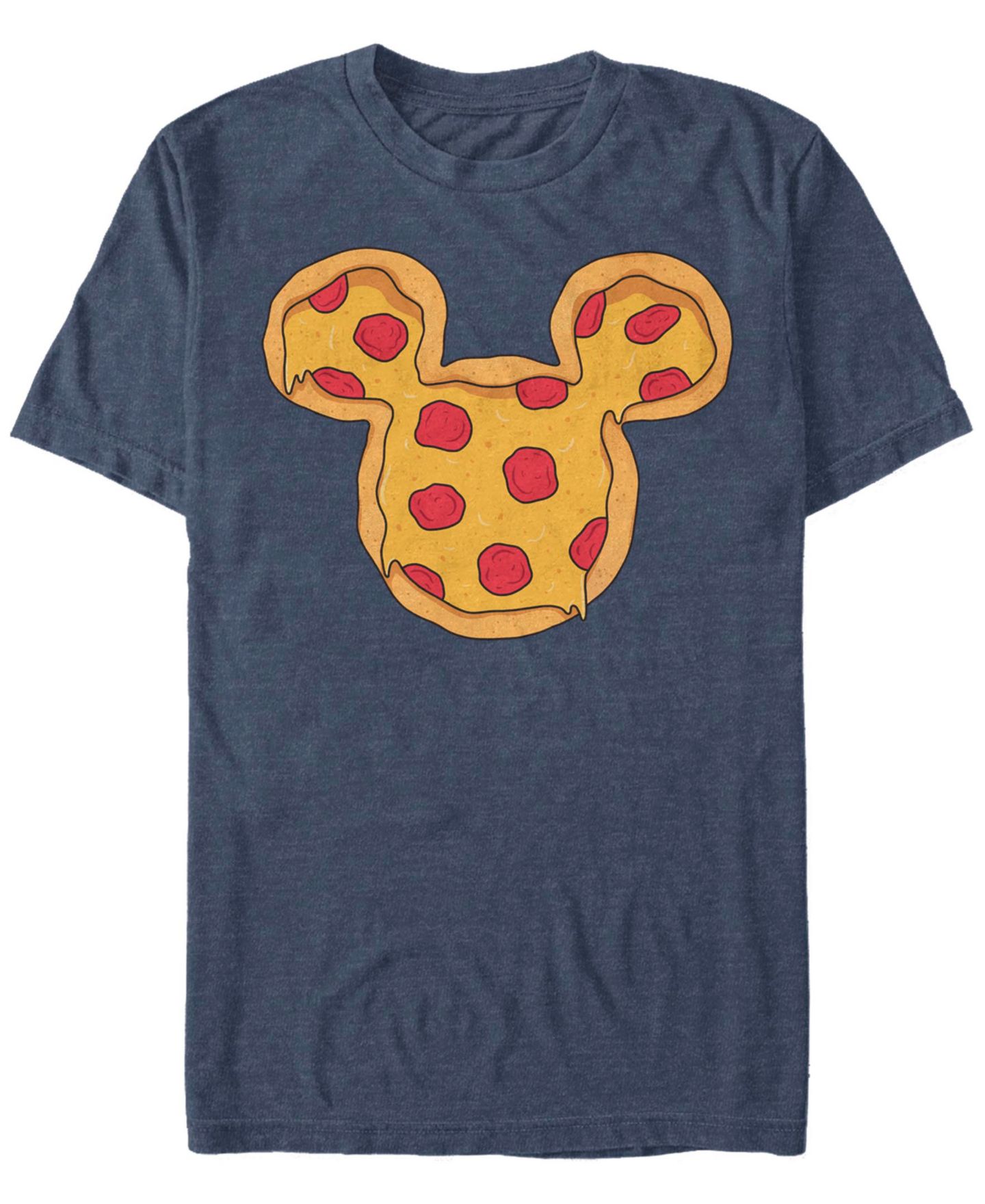 Мужская футболка Fifth Sun Mickey Pizza Ears Short Sleeve, цвет: Тёмно-синий — фото 1