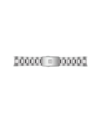 Tissot - Women's Swiss Chronograph T-Classic PR 100 Diamond (1/20 ct. t.w.) Gray Stainless Steel Bracelet Watch 38mm
