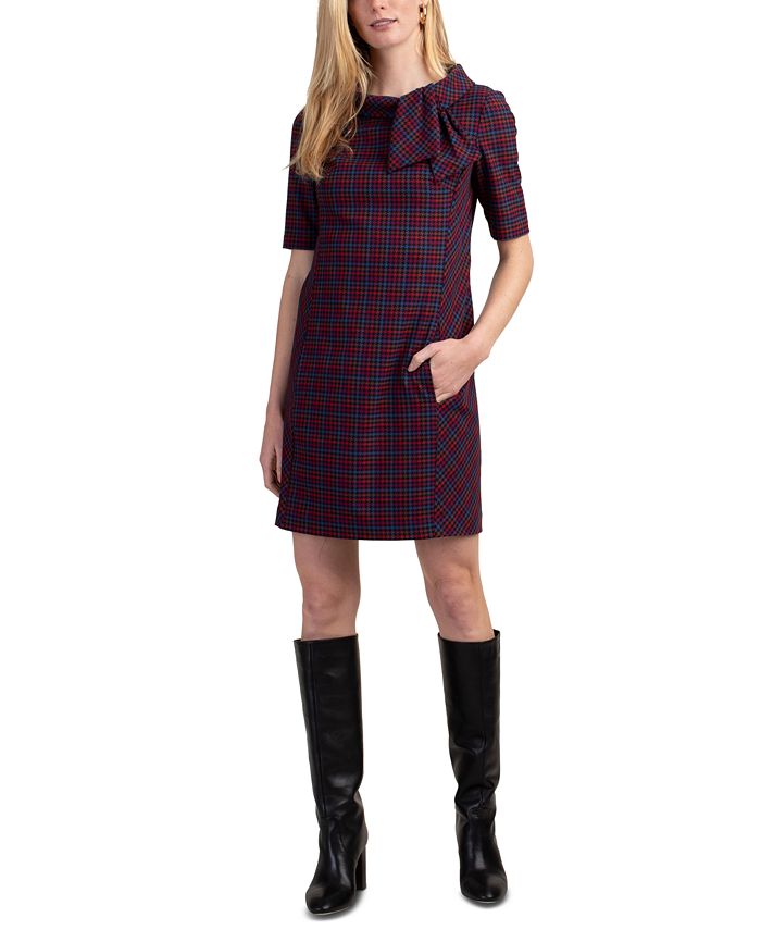 Trina turk cheap plaid dress