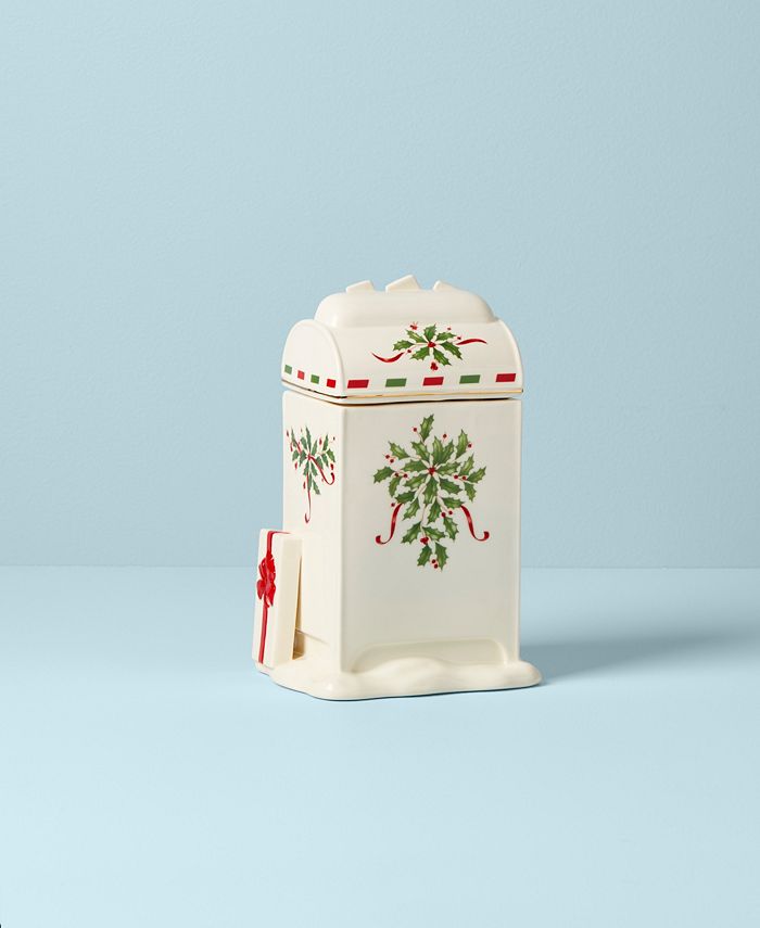 Lenox Santa's Mailbox Cookie Jar Macy's