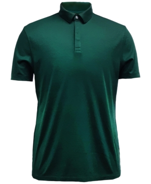 Alfani Men's AlfaTech Stretch Solid Polo Shirt Created for Macy's