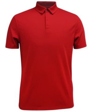 Alfani Men's AlfaTech Stretch Solid Polo Shirt Created for Macy's