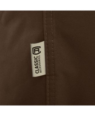 Large Sofa Loveseat Cover, Dark Cocoa