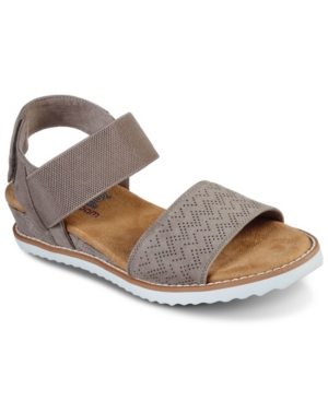 image of Skechers Women-s Bobs Desert Kiss Strappy Sandals from Finish Line