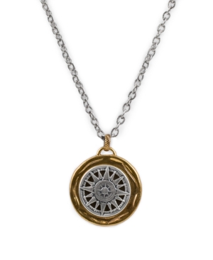 image of Patricia Nash Women-s Compass Necklace, 30
