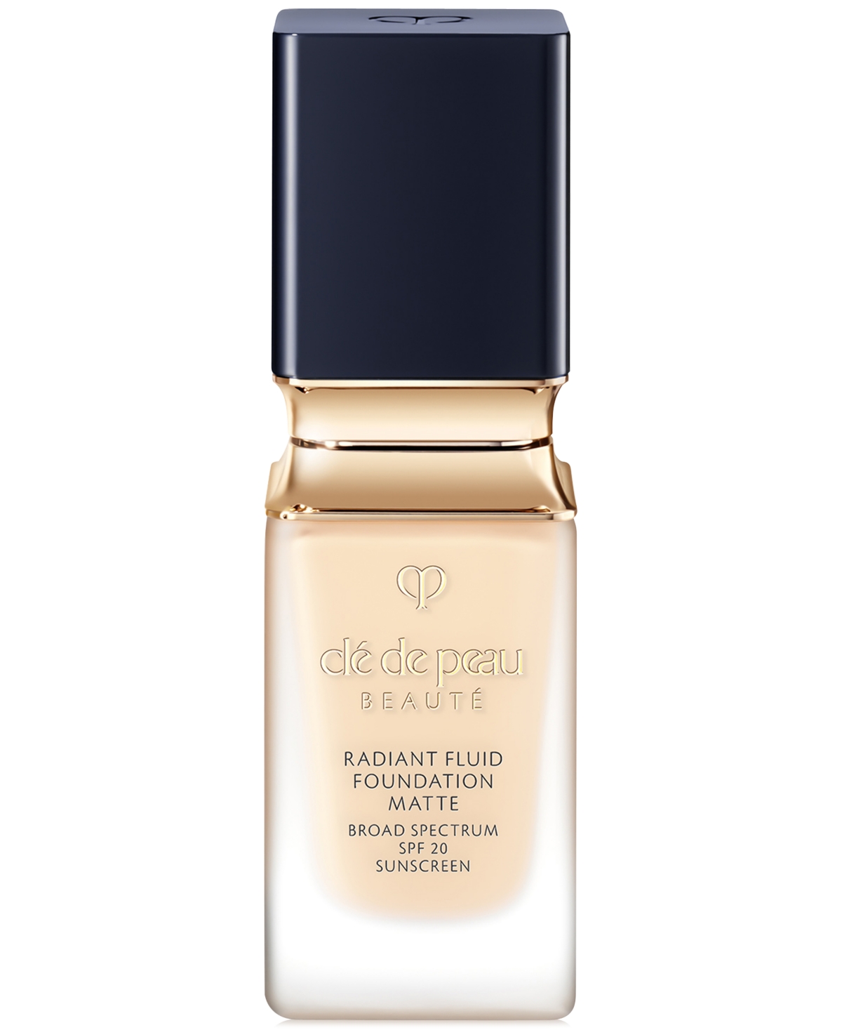 Clé De Peau Beauté Radiant Fluid Foundation Matte Broad Spectrum Spf 20 Sunscreen In I10 Very Light Ivory