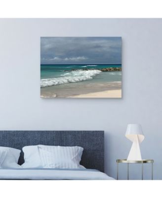 Fine Art Canvas Surfside Portrait by Studio Arts Canvas Art Print