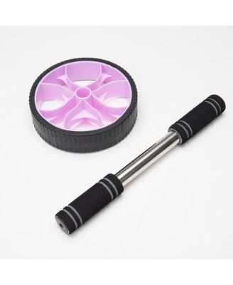 Mind Reader Ab Roller Wheel with Foam Grips