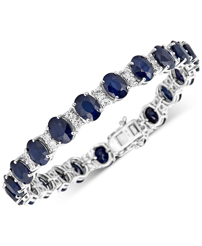 Macy's sapphire hot sale bracelet