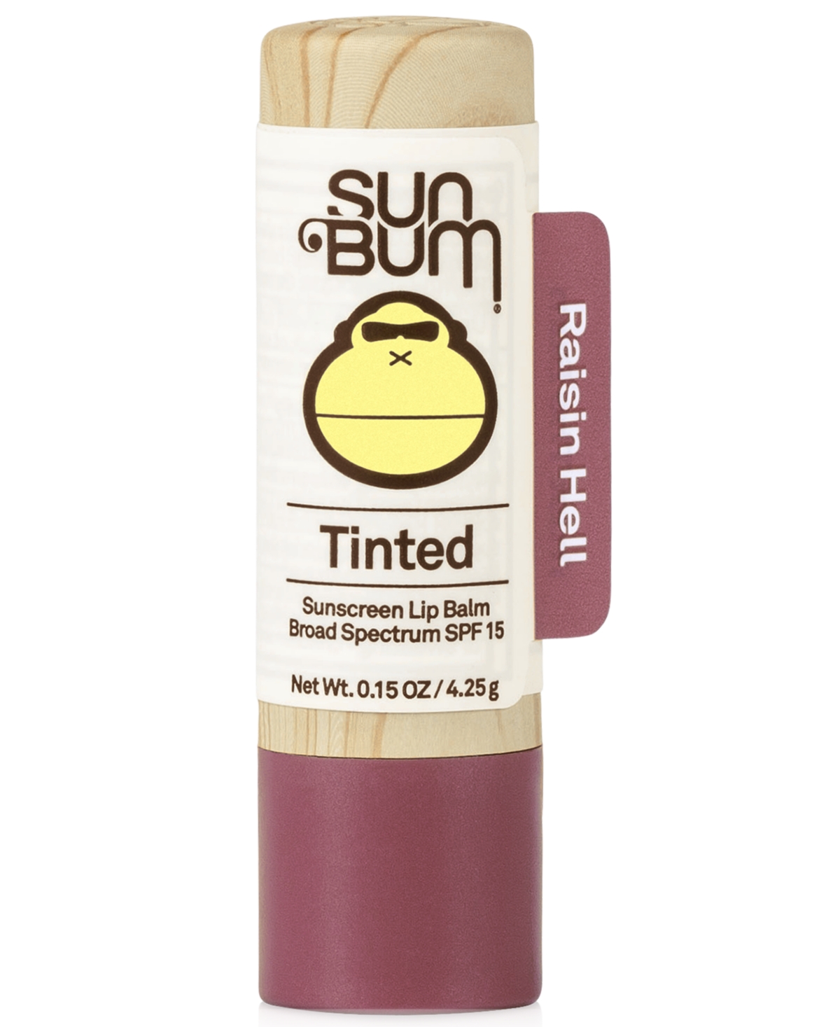 Tinted Sunscreen Lip Balm Spf 15, 0.15 oz. - Raisin Hell