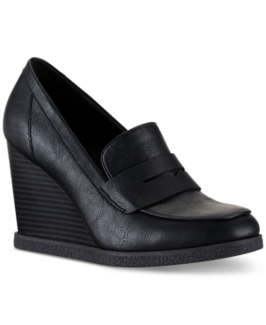 image of Sun + Stone Jetta Wedge Loafers, Created for Macy-s Women-s Shoes