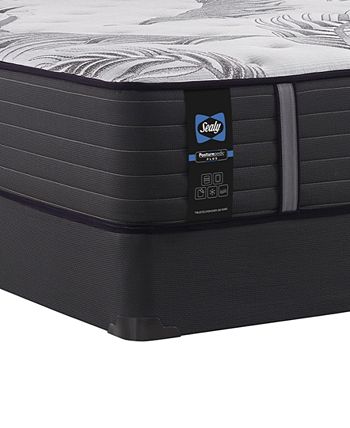Sealy - Premium Posturepedic Exuberant II 14" Plush Mattress Set- King