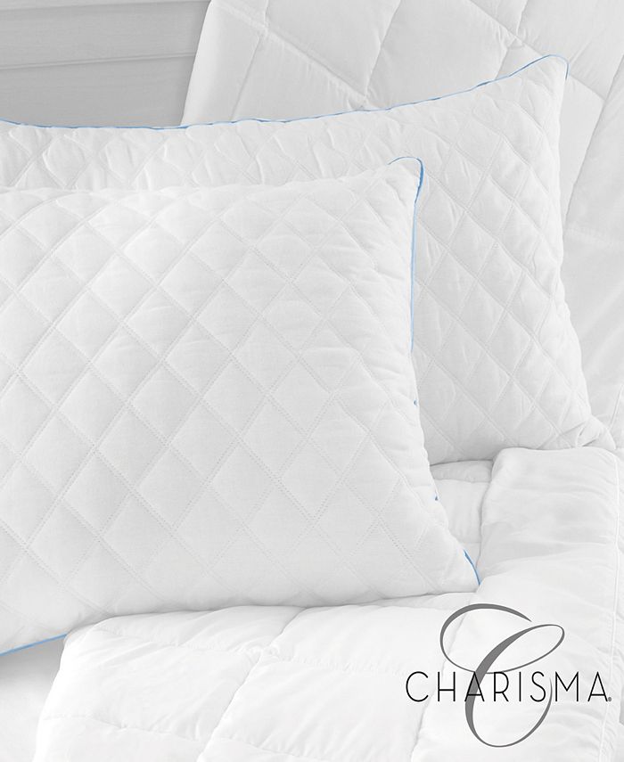 Charisma Hybrid Jumbo Bed Pillow with GelInfused Memory Foam Clusters