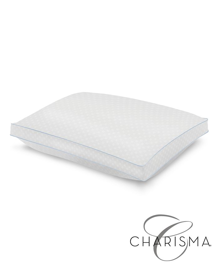 Charisma Paired Comfort Hybrid Memory Foam and Fiber Jumbo Bed Pillow