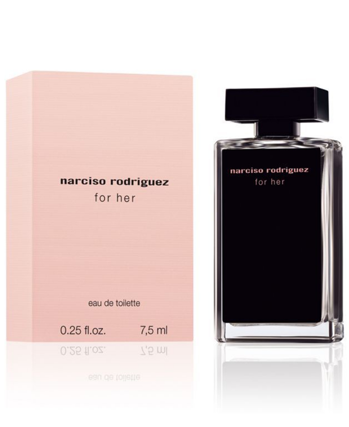 Free gift with $155 purchase from the Narciso Rodriguez women's Fragrance collection - For Her Eau de Toilette deluxe mini 0.25