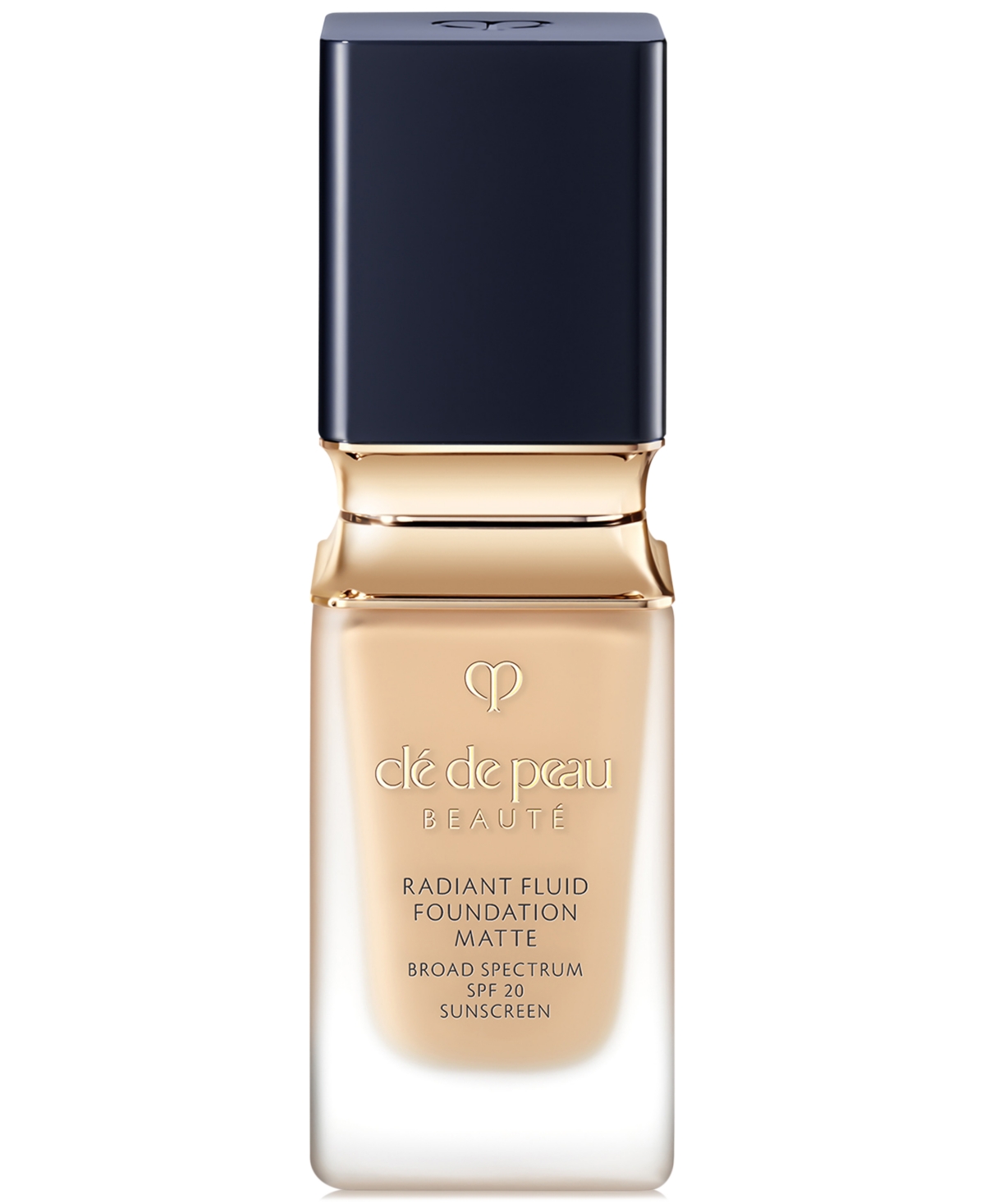 Clé De Peau Beauté Radiant Fluid Foundation Matte Broad Spectrum Spf 20 Sunscreen In B20 Light Medium Beige