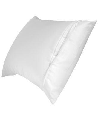 sealy satin with aloe zippered pillow protector