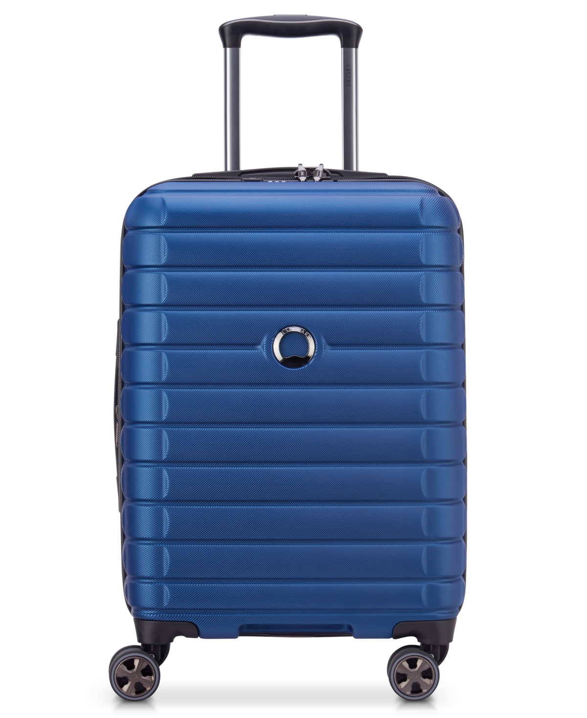Delsey Shadow 5.0 Expandable 20" Spinner Carry On Luggage In Cobalt Blue