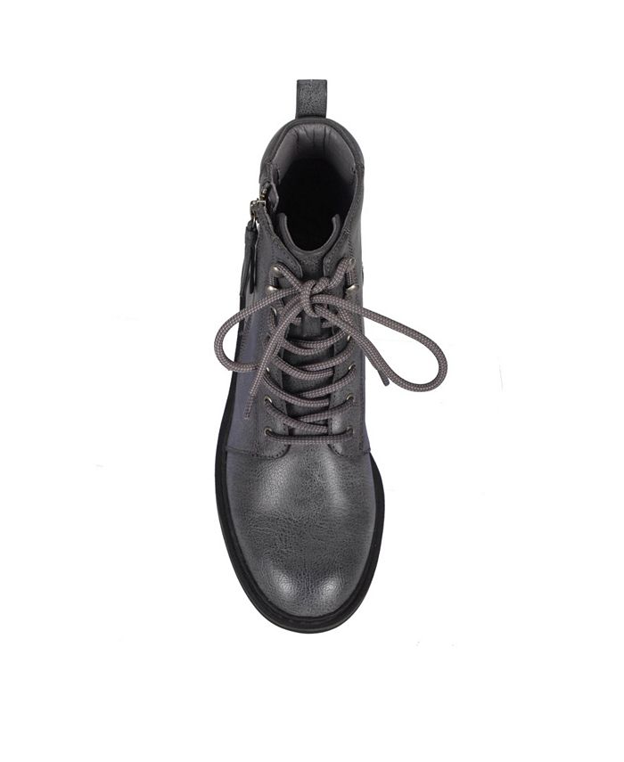 Baretraps Amysue Lug Sole Combat Boot & Reviews - Booties - Shoes - Macy's