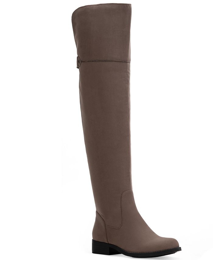 Sun + Stone Wide-Calf Over-The-Knee Boots, Created for Macy's - Macy's