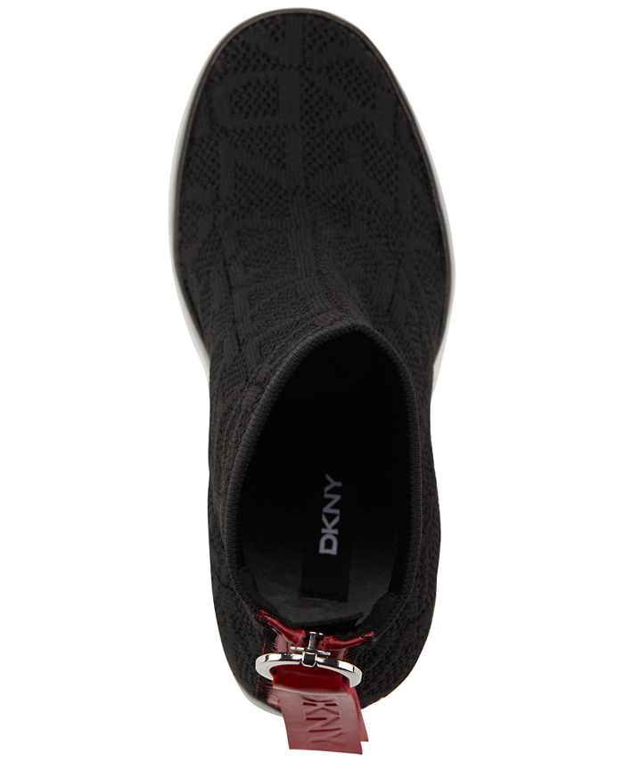 dkny sawyer wedge sneakers