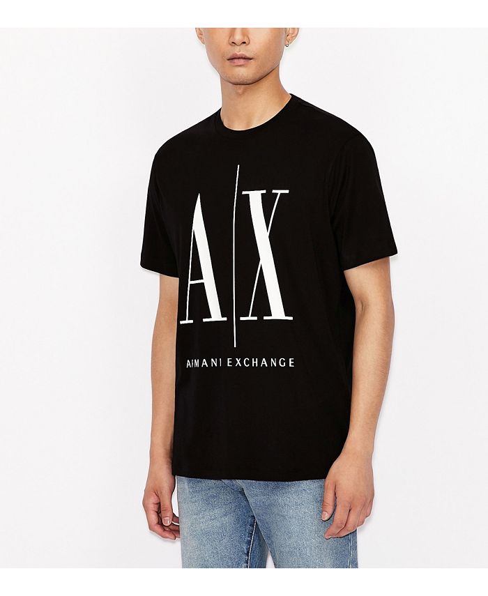 AX Armani Exchange Men's Printed Icon Logo T-Shirt - Macy's