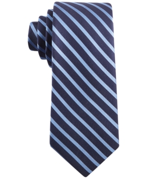 Tommy Hilfiger Men's Exotic Slim Stripe Tie