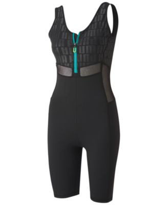 Puma - Train First Mile Xtreme Half-Zip Cropped Jumpsuit