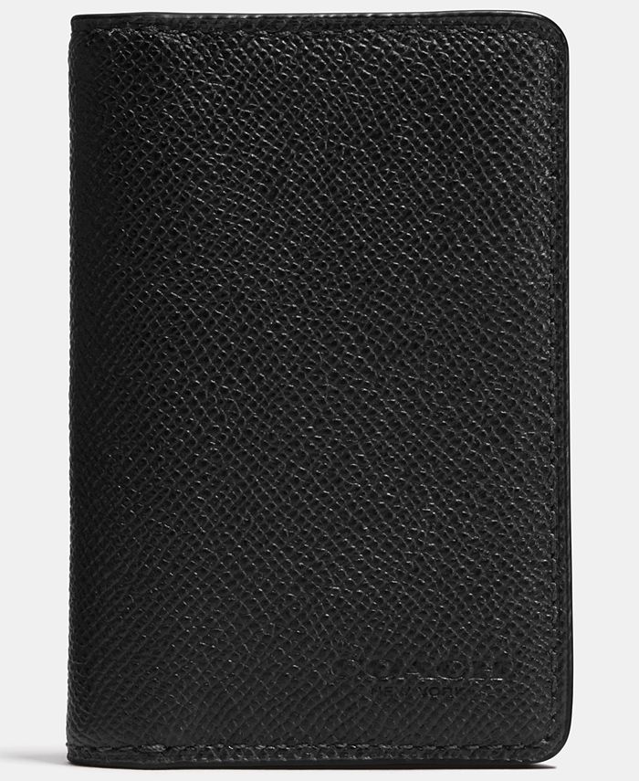 COACH Men's Leather Card Wallet Macy's