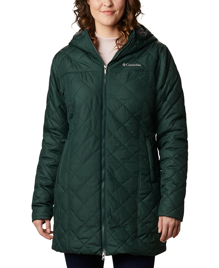 Columbia Women's Copper Crest Hooded FleeceLined MidLength Coat & Reviews Coats Women Macy's