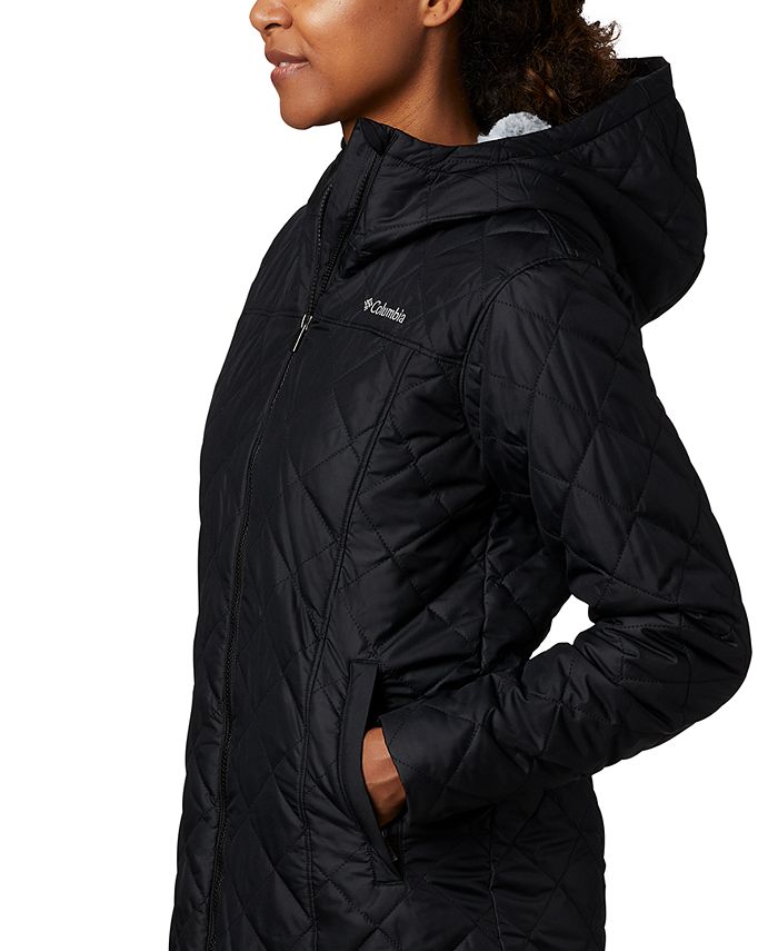 Columbia Women's Copper Crest Hooded FleeceLined MidLength Coat Macy's