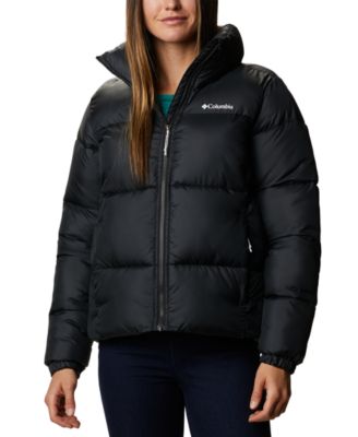 columbia white down jacket