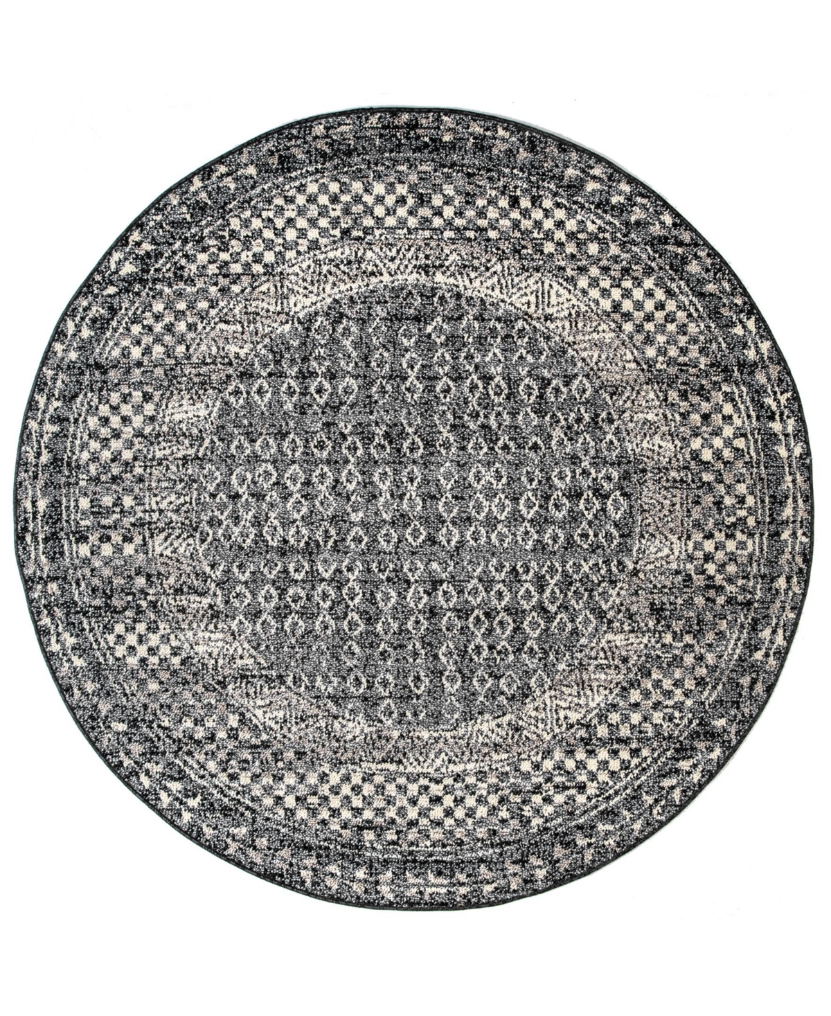 nuLoom Claudia 8' x 8' Round Area Rug - Multi