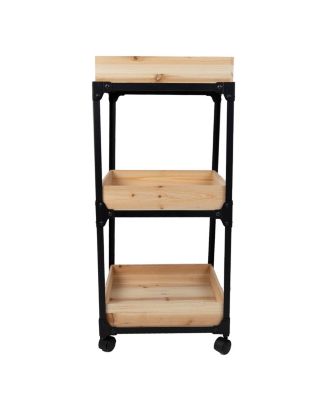 Mind Reader - 3-Tier Snack Cart