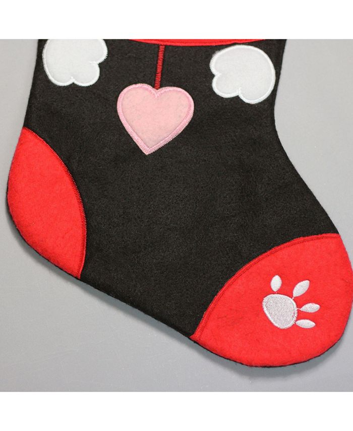 Northlight Embroider Kitty Cat Christmas Stocking Macy's