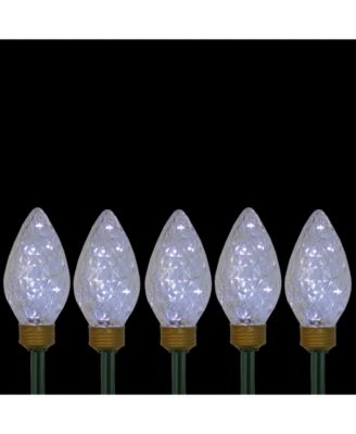 Lighted LED Christmas Pathway Marker with Lawn Stakes