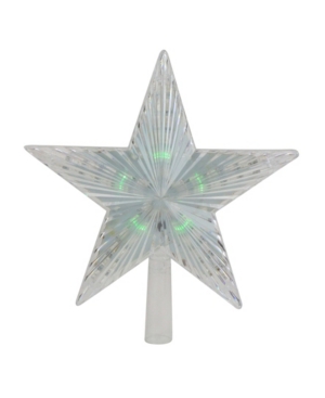 Northlight Lighted Clear Crystal Star Christmas Tree Topper
