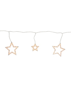 Northlight Clear Star Shaped Icicle Christmas Lights In Clear