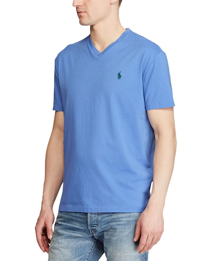 Polo Ralph Lauren Men's Classic-Fit V-Neck T-Shirt - Macy's